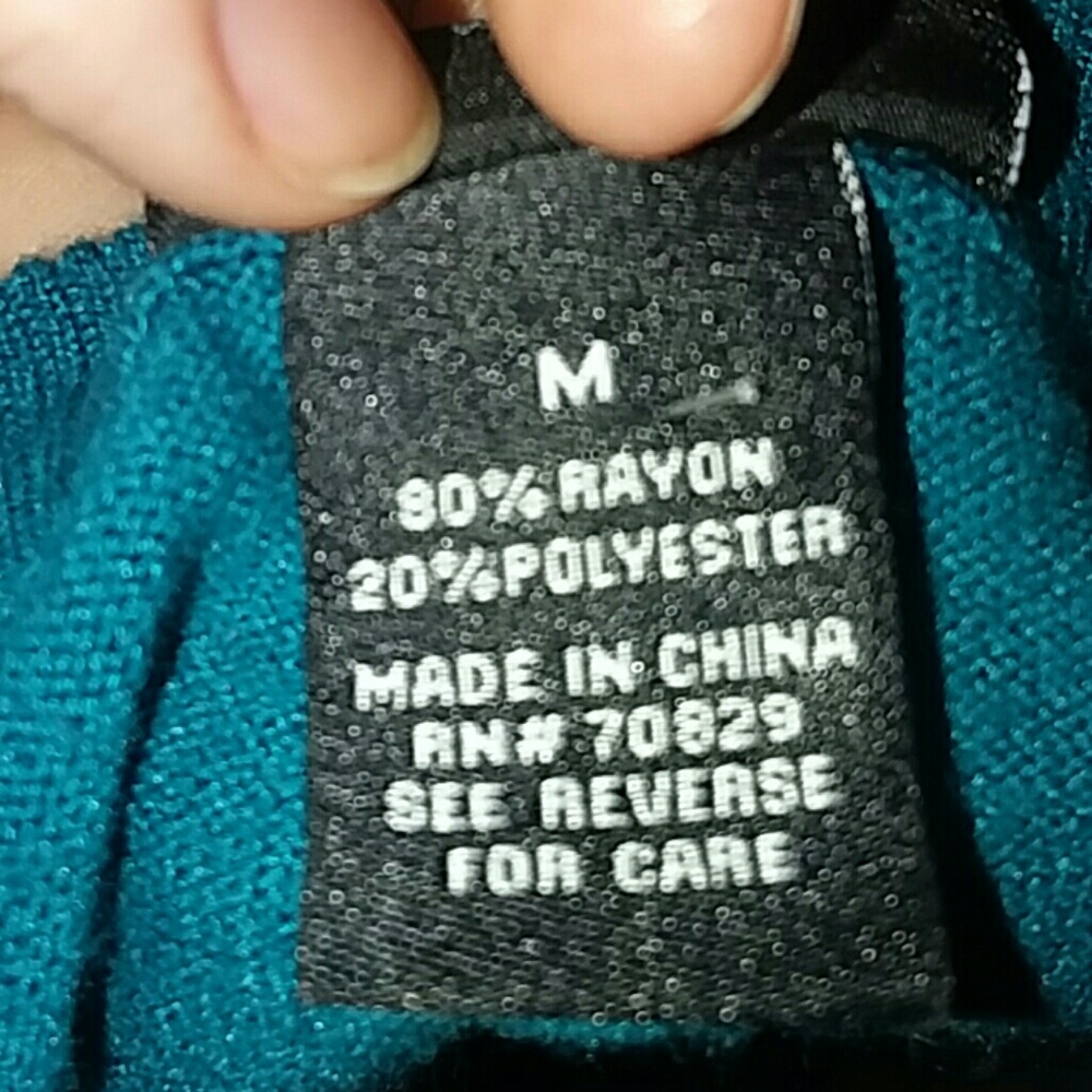 Teal Rue21 Sweater - Picture 7 of 8